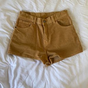 Brandy Melville Corduroy shorts.